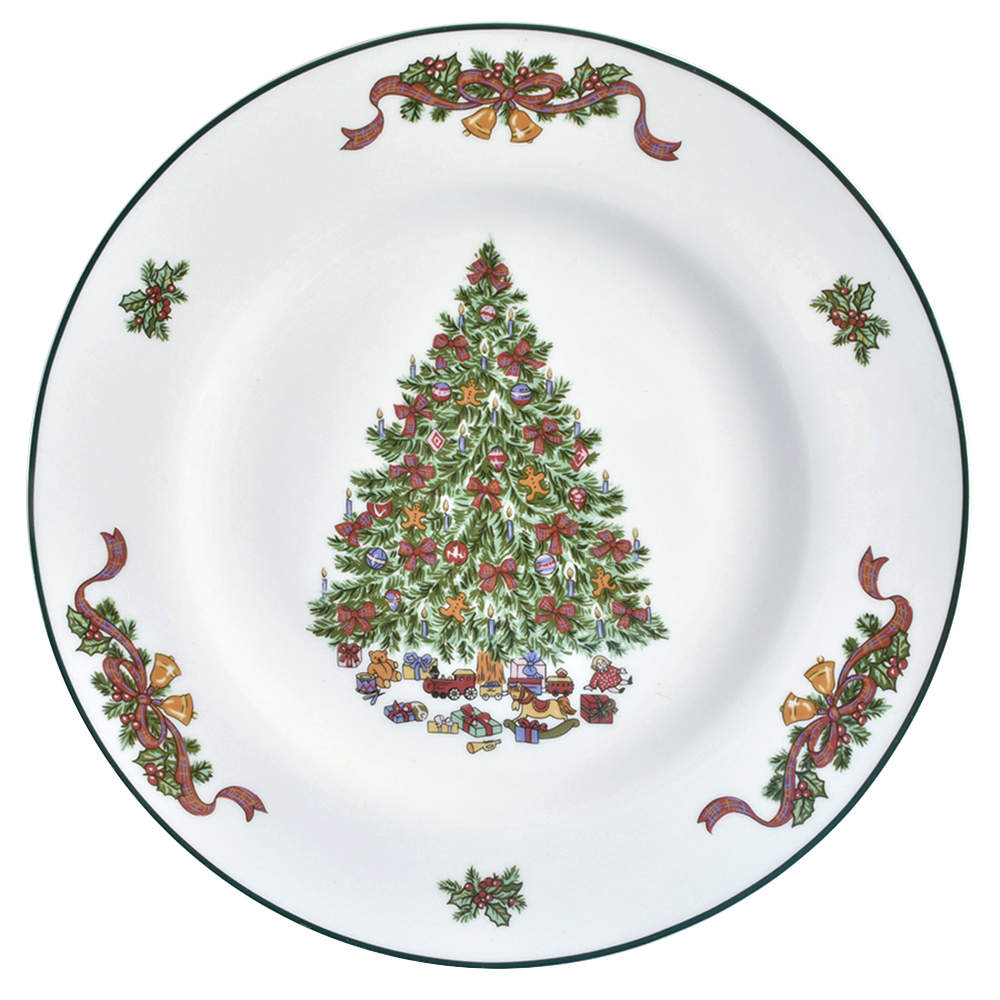 Victorian Christmas ("England 1883") Dinner Plate by Johnson Brothers-1