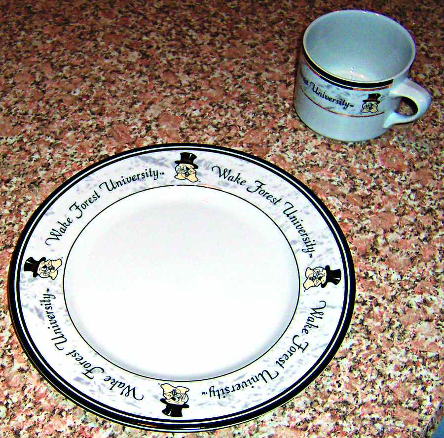 Wake Forest University Flat Cup by Heartland China-1