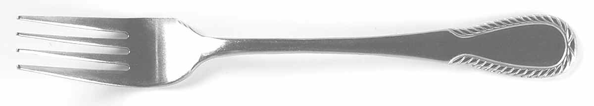 Haley (Basketweave Rim) Dinner Fork (7 1/2" or Larger) by JCPenney-1