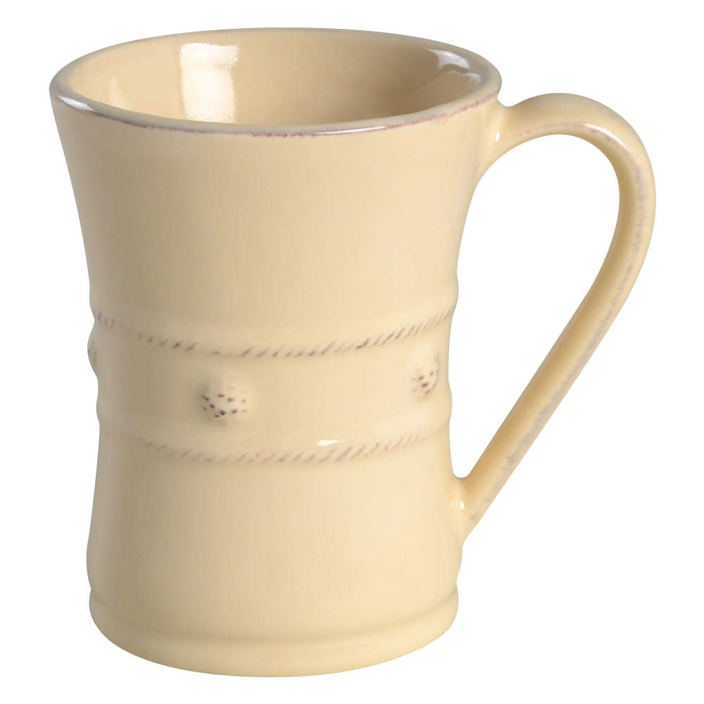 Berry and Thread Butter Yellow Mug by Juliska Ceramics-1