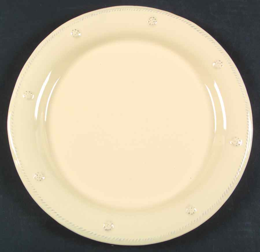 Berry and Thread Butter Yellow Dinner Plate by Juliska Ceramics-1