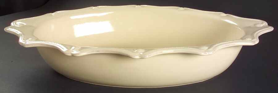 Berry and Thread Butter Yellow 18" Oval Baker by Juliska Ceramics-1