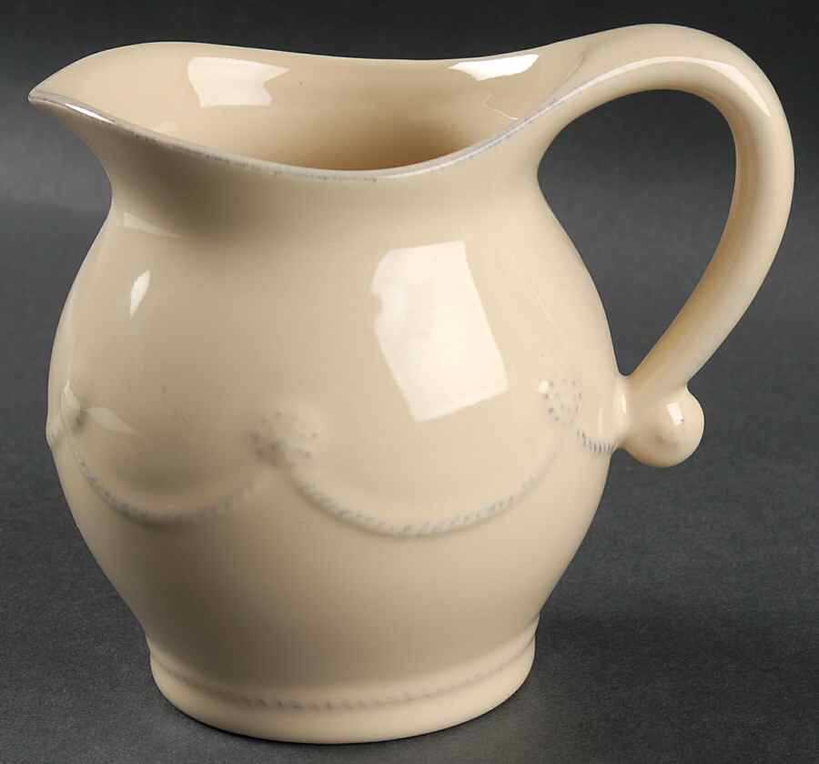 Berry and Thread Butter Yellow Creamer by Juliska Ceramics-1