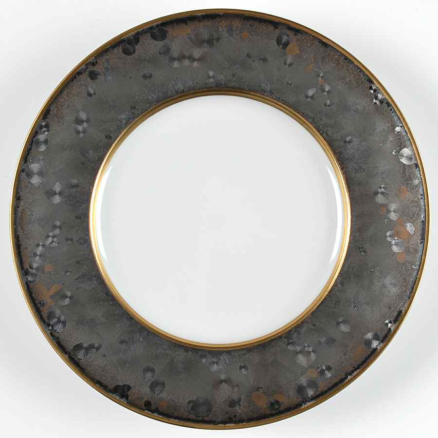 Aguirre Finition (Gold Trim) Salad/Dessert Plate by Jaune de Chrome-1