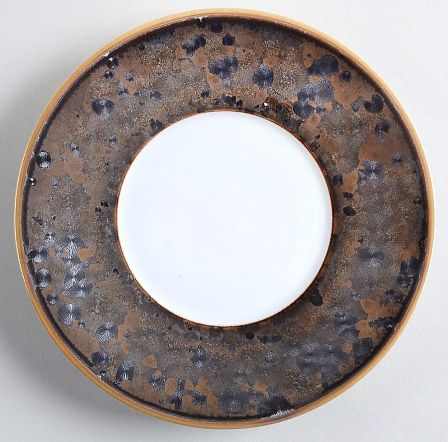 Aguirre Finition (Gold Trim) Bread & Butter Plate by Jaune de Chrome-1