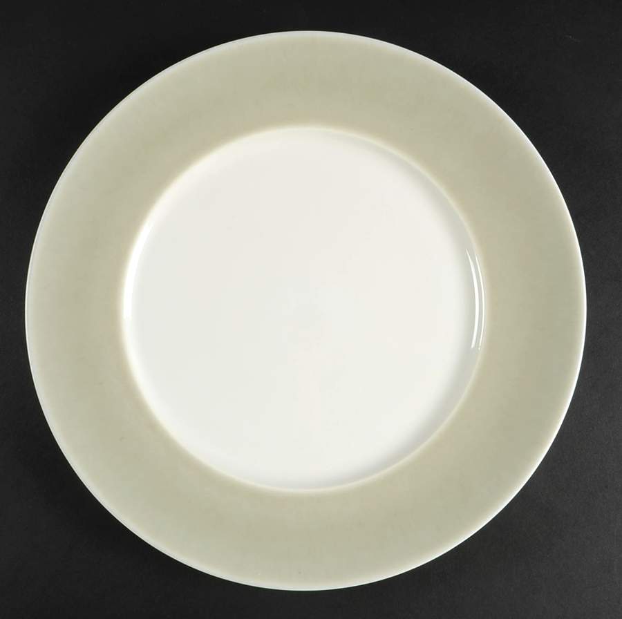 Albatre Celadon Service Plate (Charger) by Jaune de Chrome-1