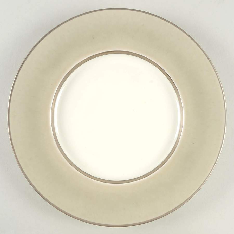 Albatre Celadon Finition (Bronze) Dinner Plate by Jaune de Chrome-1