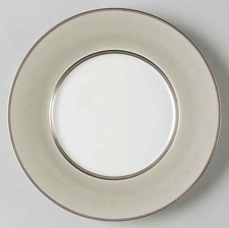 Albatre Celadon Finition (Bronze) Salad/Dessert Plate by Jaune de Chrome-1
