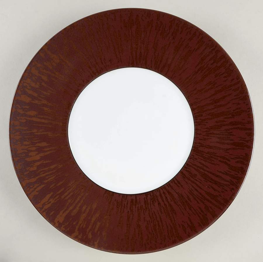 Attila Metallic Service Plate (Charger) by Jaune de Chrome-1
