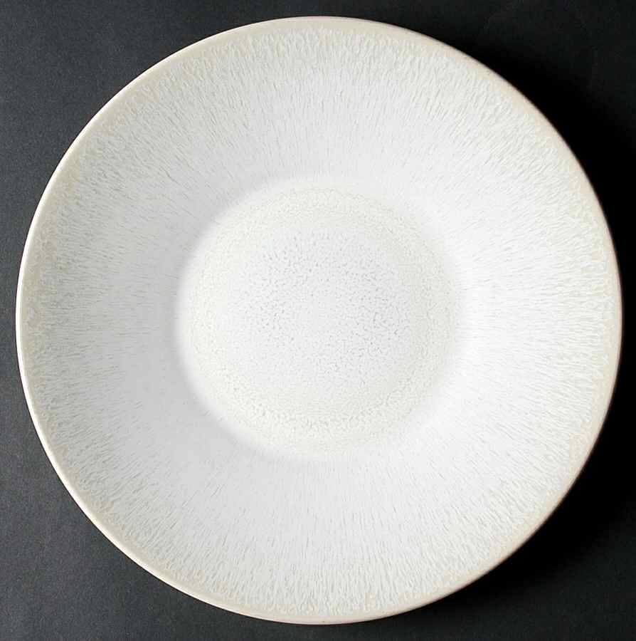 Vuelta White Pearl Dinner Plate by Jars-France-1