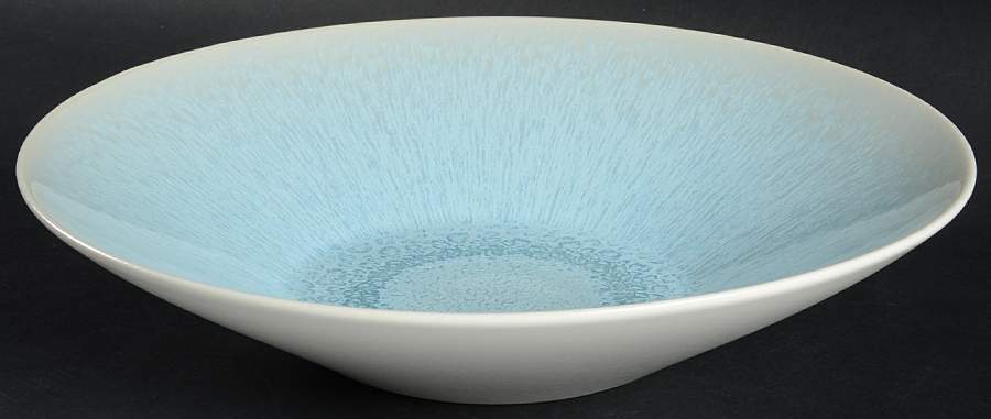 Vuelta Ocean Blue 11" Round Serving Bowl by Jars-France-1