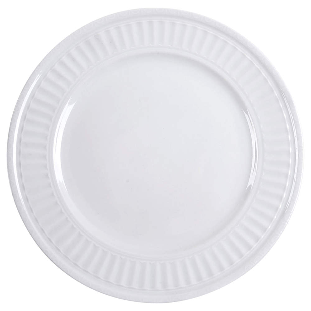 Italiana White Dinner Plate by JCPenney-1
