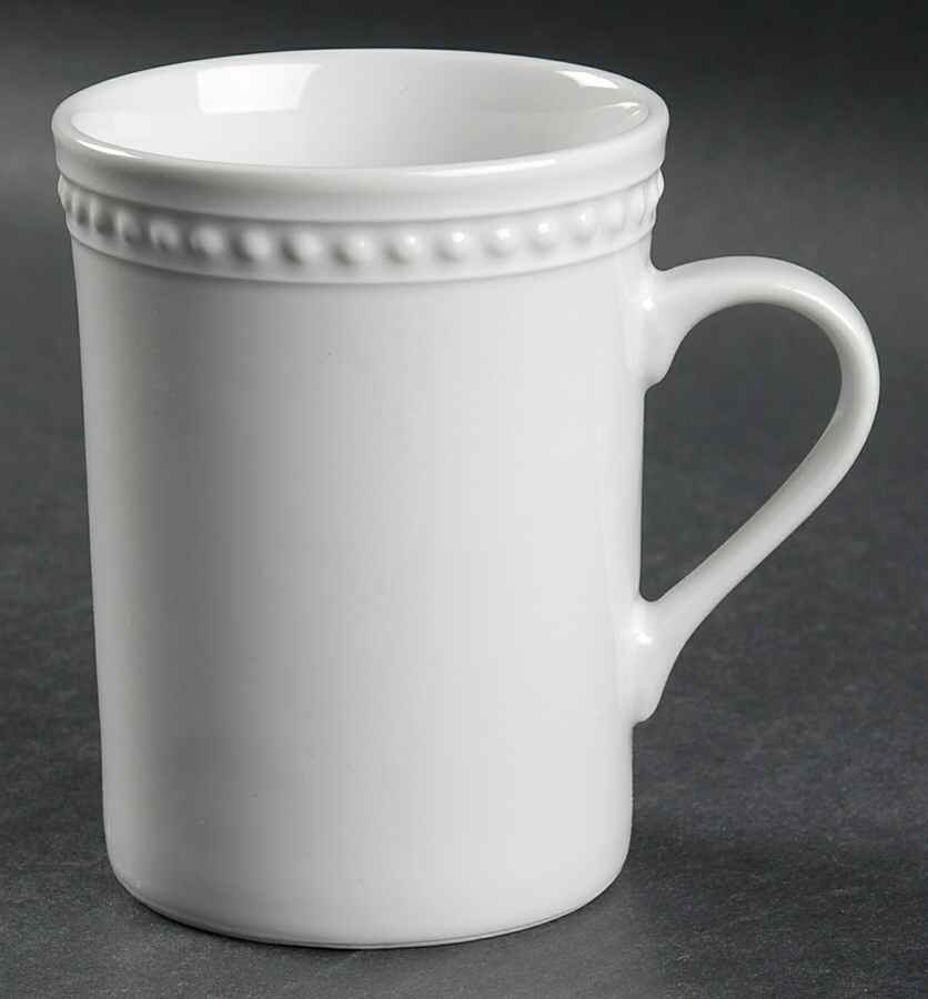 Elegant Pearl White Mug by JCPenney-1