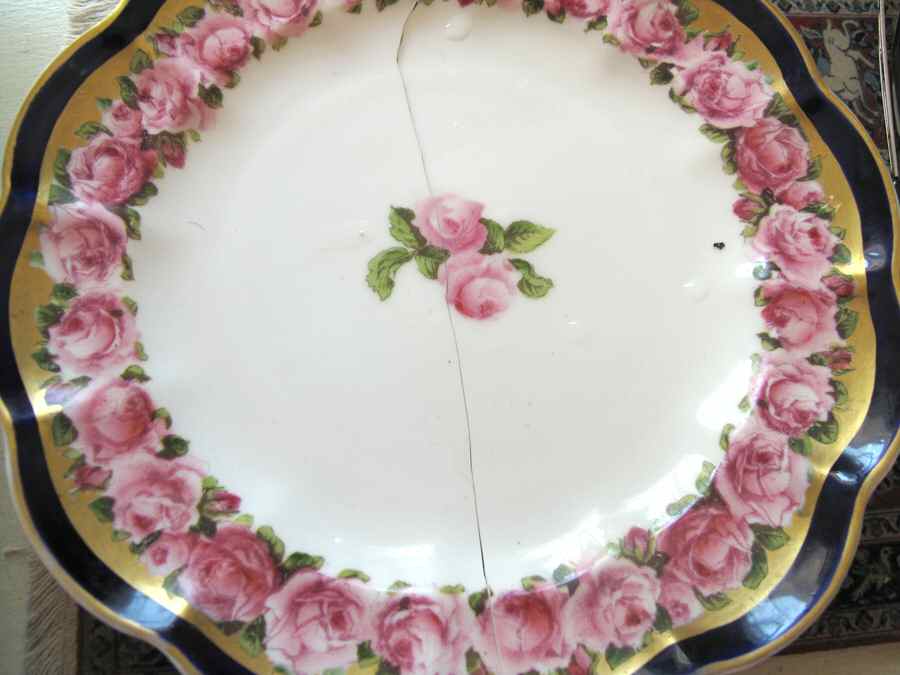 17825 Cake Plate by George Jones & Sons-1