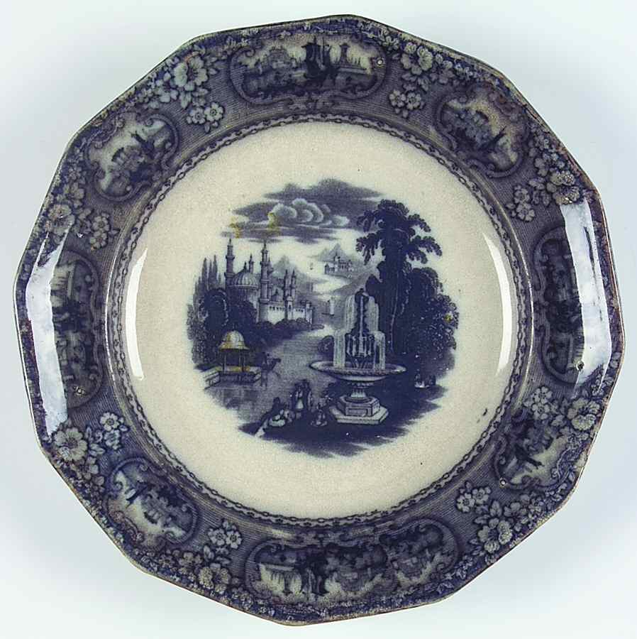 Medina Salad Plate by Jacob Furnival & Co-1