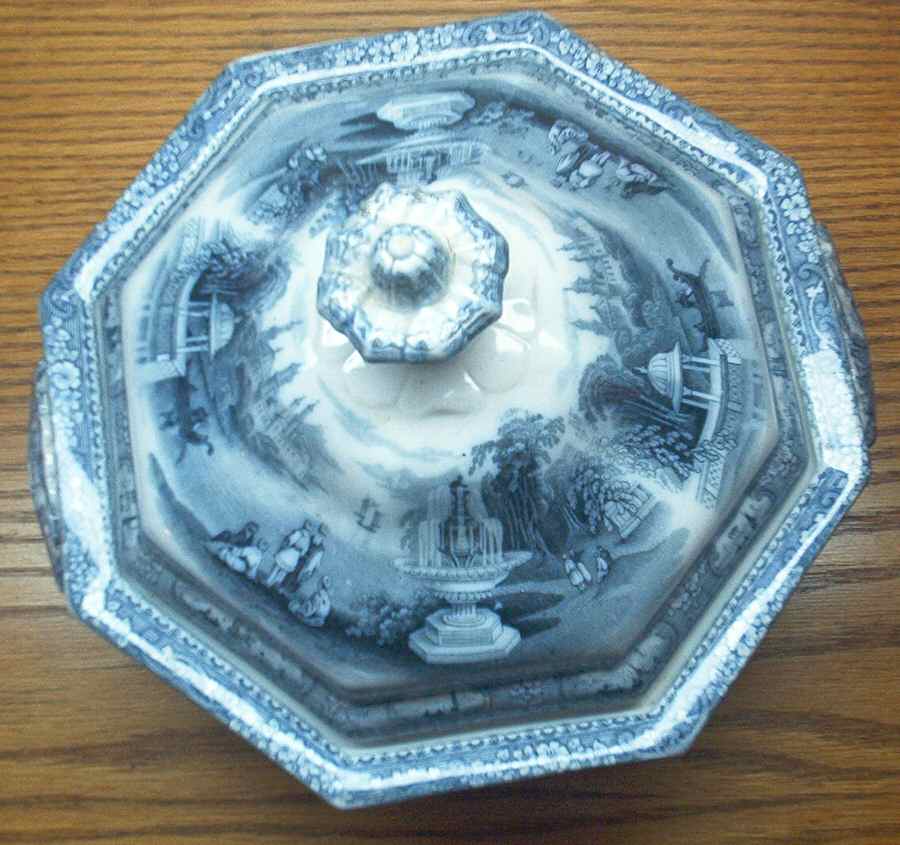 Medina Round Covered Vegetable by Jacob Furnival & Co-1