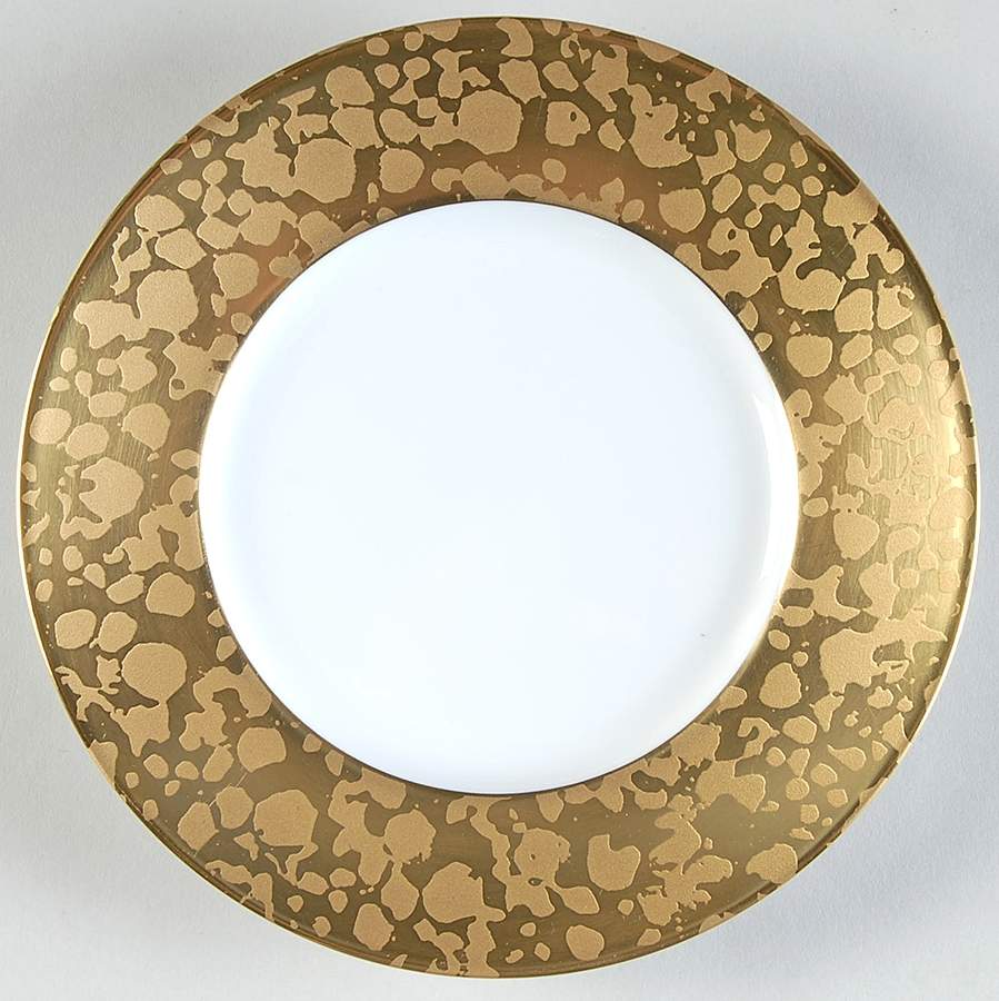 Big Bang Gold Bread & Butter Plate by Jaune de Chrome-1