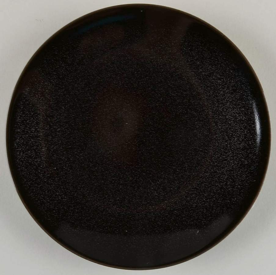 Spangled Black Bread & Butter Plate by Jaune de Chrome-1