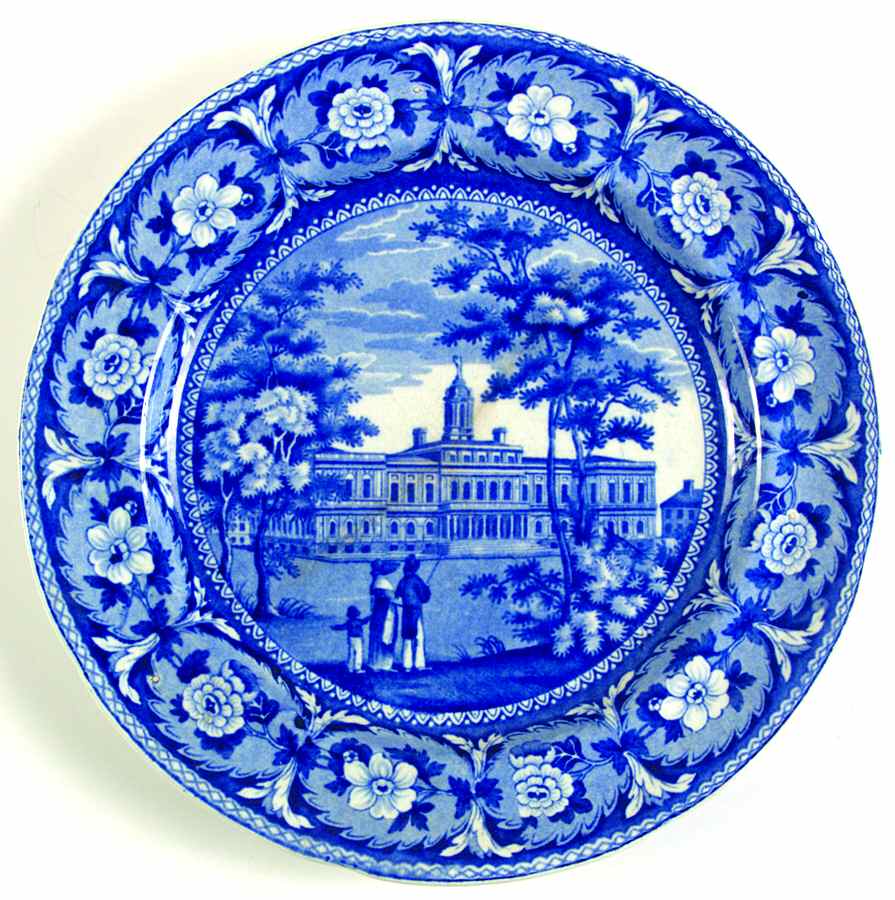 Beauties of America Dinner Plate by JW Ridgeway-1