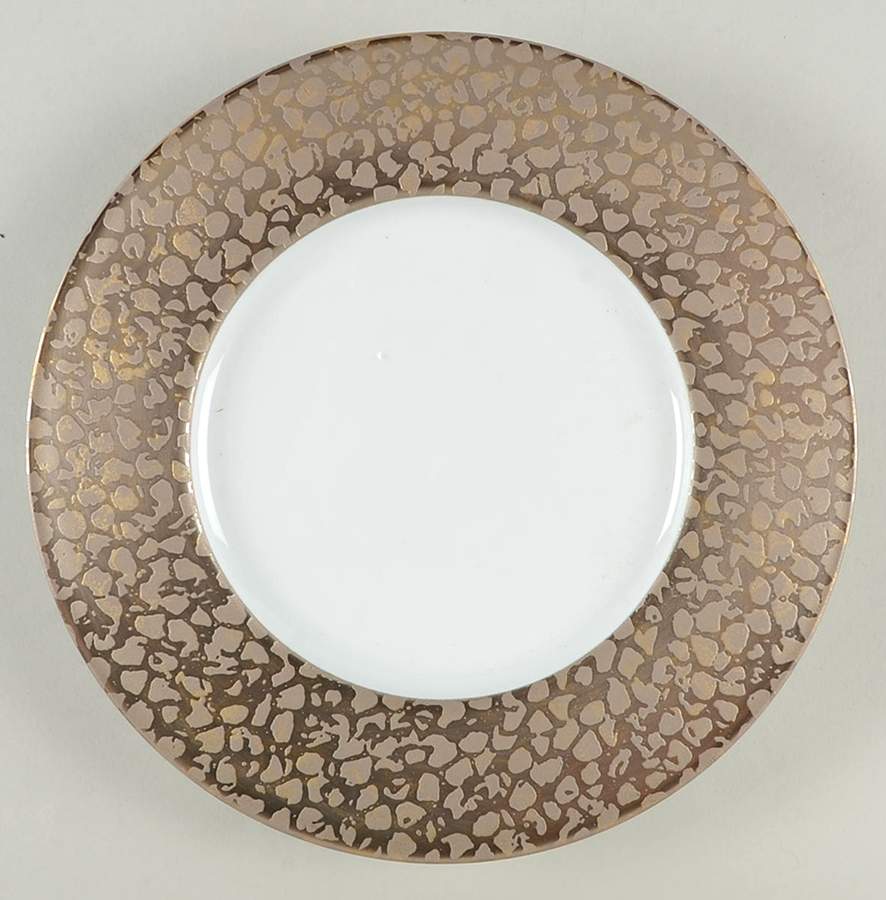 Big Bang Bronze Salad/Dessert Plate by Jaune de Chrome-1