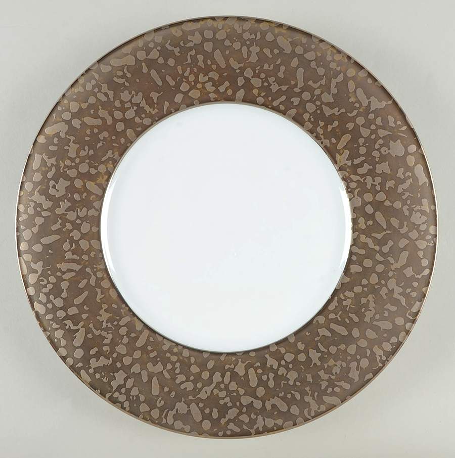 Big Bang Bronze Service Plate (Charger) by Jaune de Chrome-1