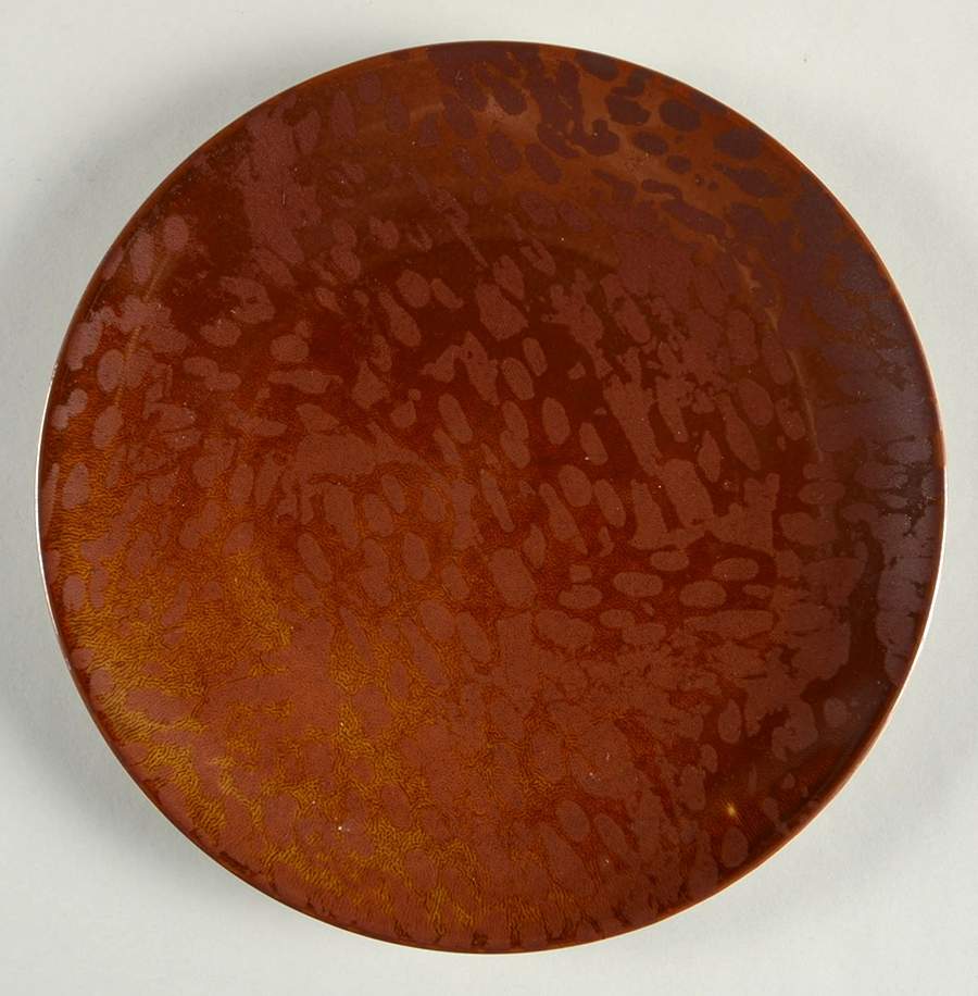 Jungle Amber Salad/Dessert Plate by Jaune de Chrome-1