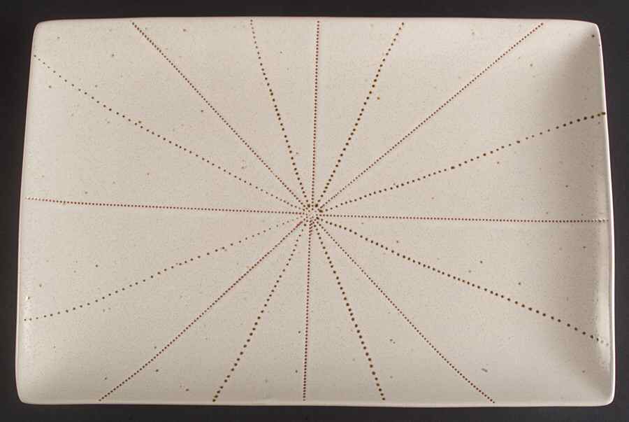 Intersections 16" Rectangular Serving Platter by Joseph Abboud-1