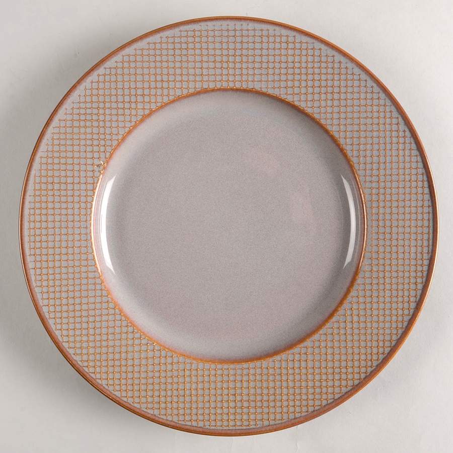 Diamond Taupe Dinner Plate by Jaclyn Smith-1