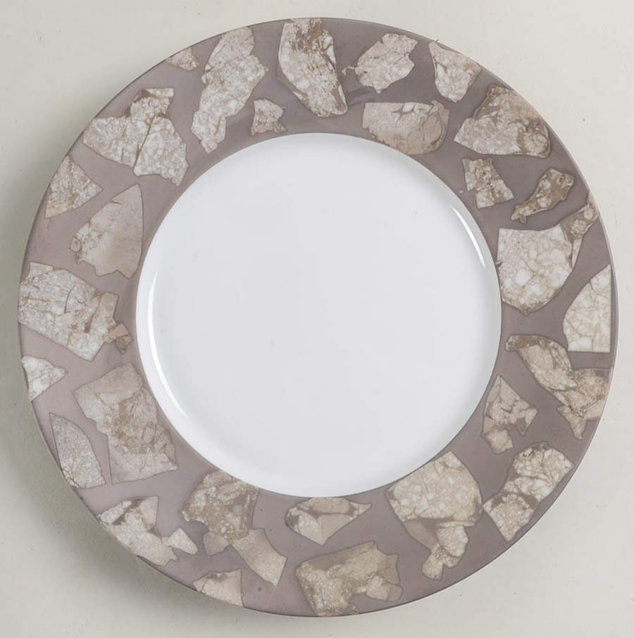 Gypsie Silver Dessert/Pie Plate by Jaune de Chrome-1