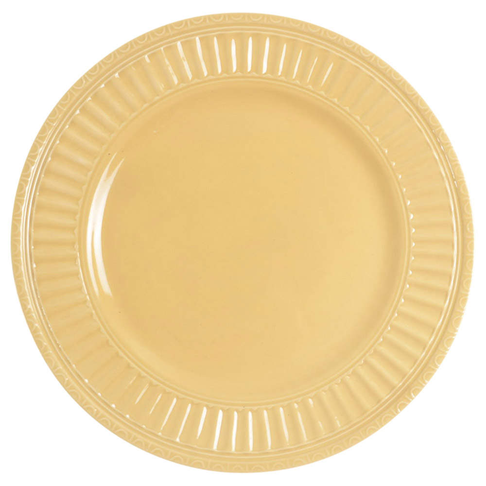 Italiana Light Yellow Dinner Plate by JCPenney-1