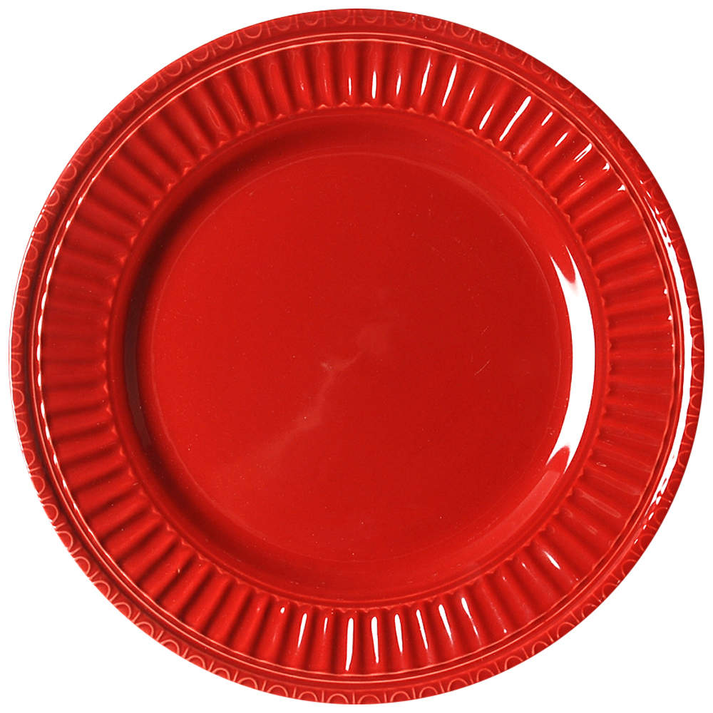 Italiana Red Dinner Plate by JCPenney-1