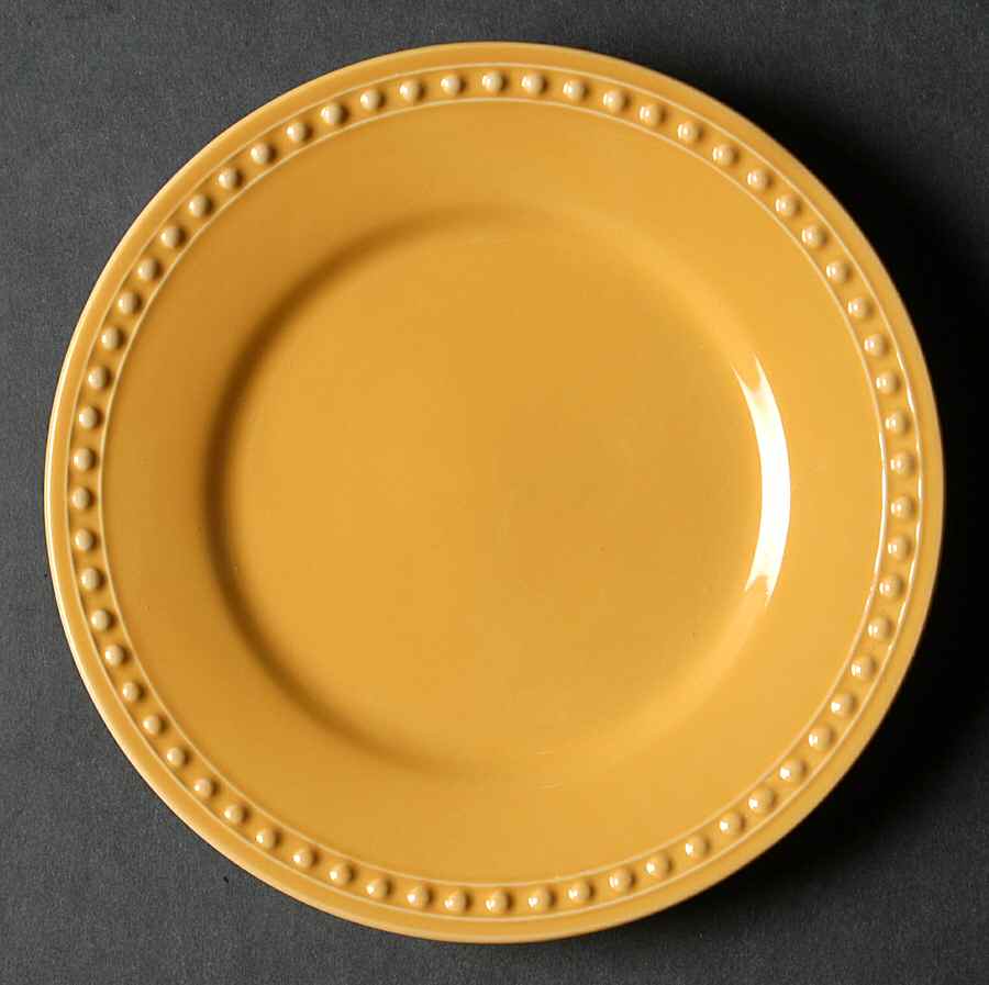 Pearl Dark Yellow Bread & Butter Plate by JCPenney-1