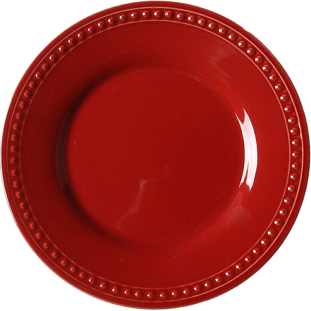 Pearl Red Salad Plate by JCPenney-1