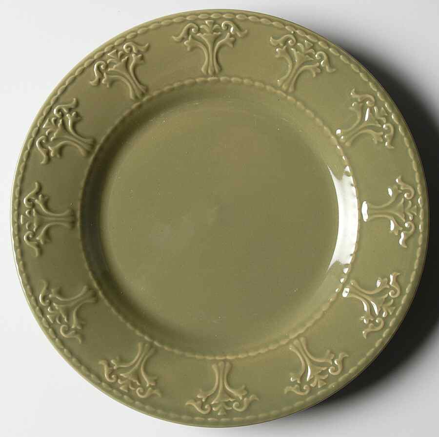 Athena Dark Green Salad Plate by JCPenney-1