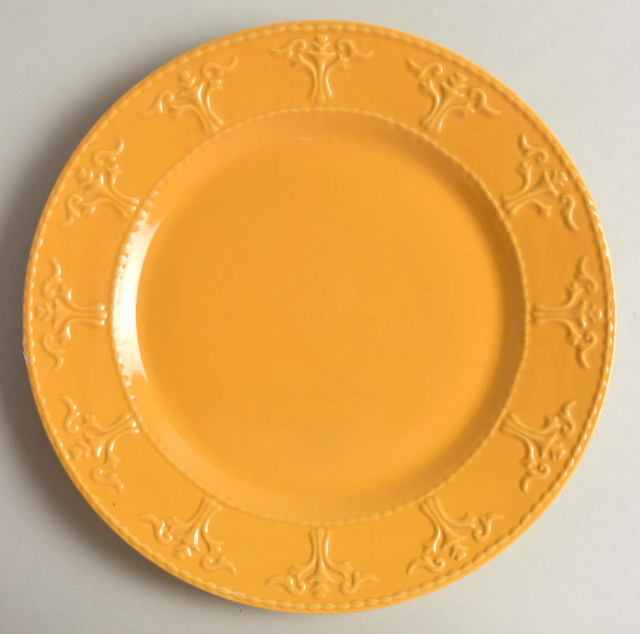 Athena Dark Yellow Dinner Plate by JCPenney-1