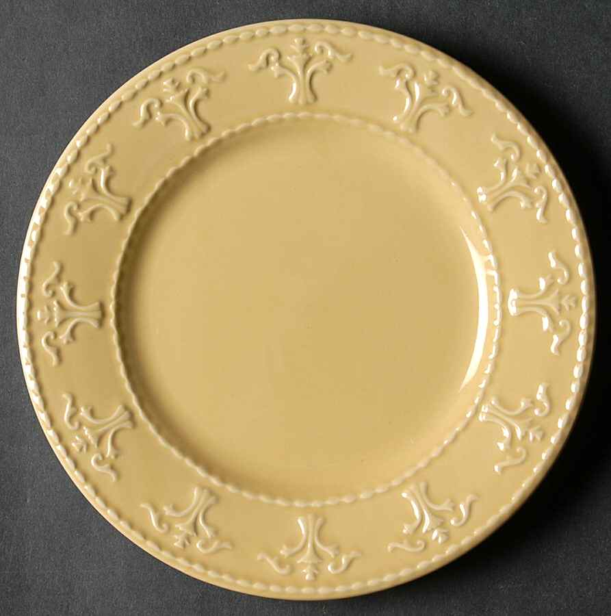 Athena Light Yellow Bread & Butter Plate by JCPenney-1