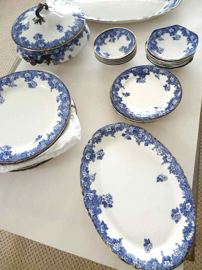JON89 Dinner Plate by George Jones & Sons-1