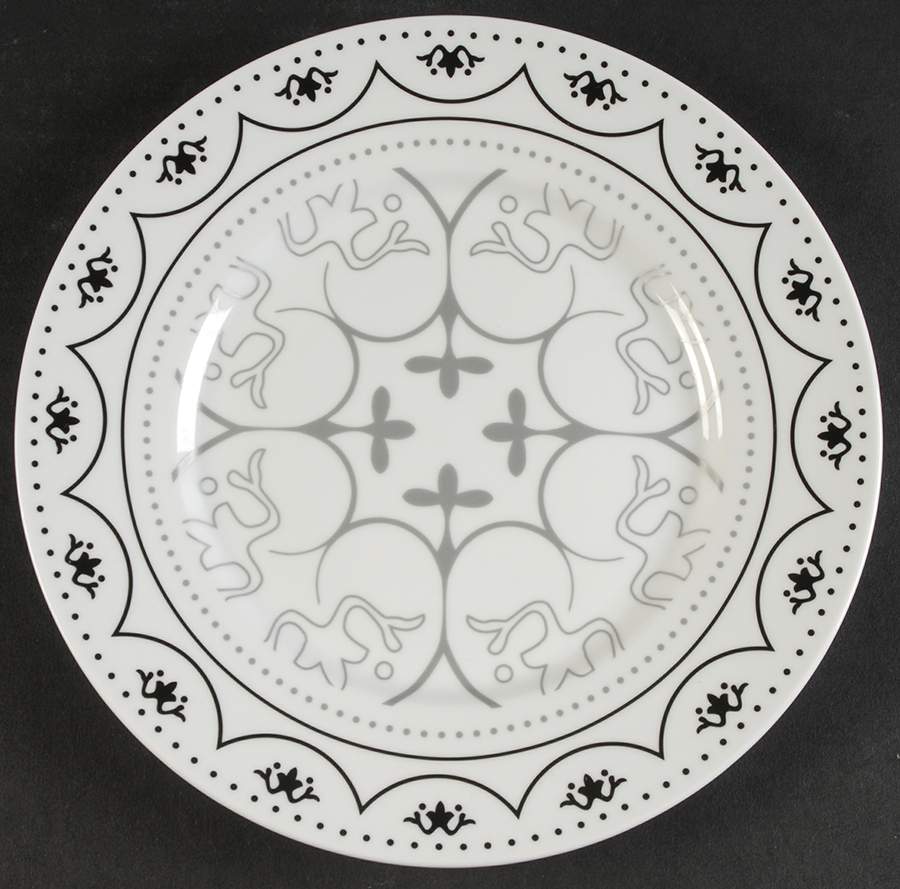 Medallion Salad Plate by Jaclyn Smith-1