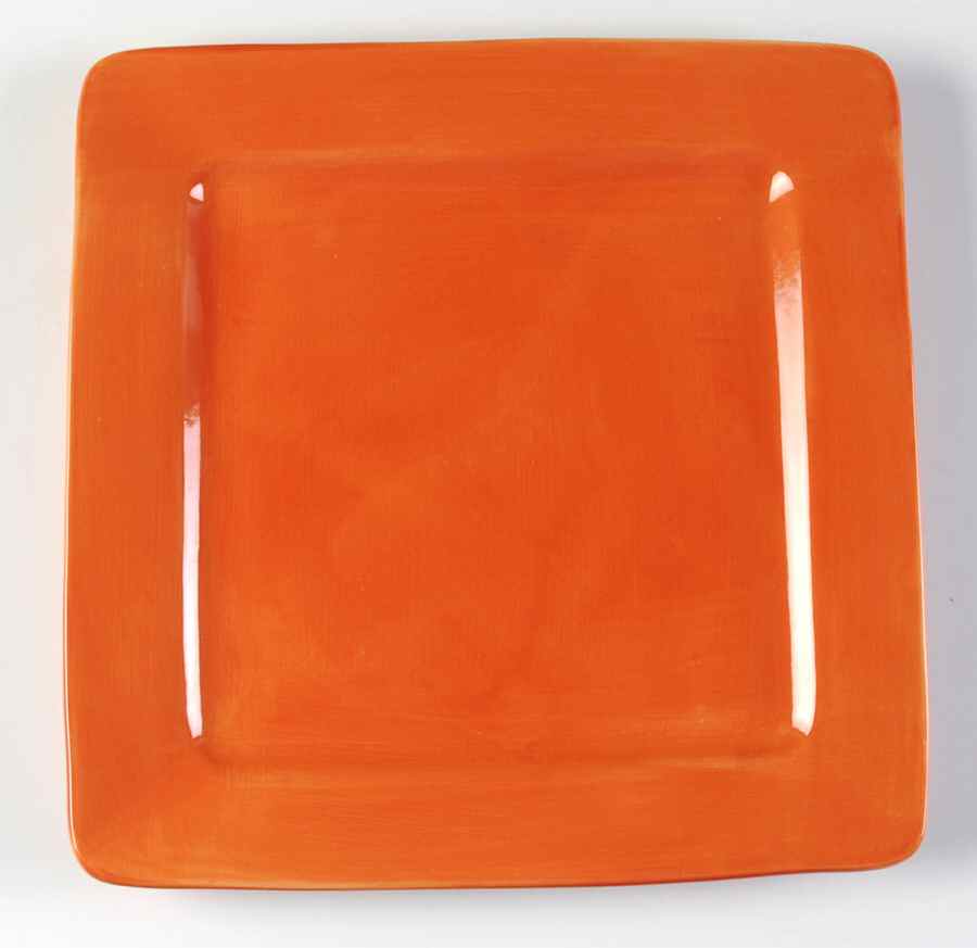 Russet Orange Square Dinner Plate by JCPenney-1