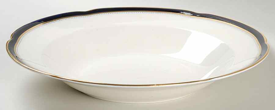2390 Large Rim Soup Bowl by George Jones & Sons-1