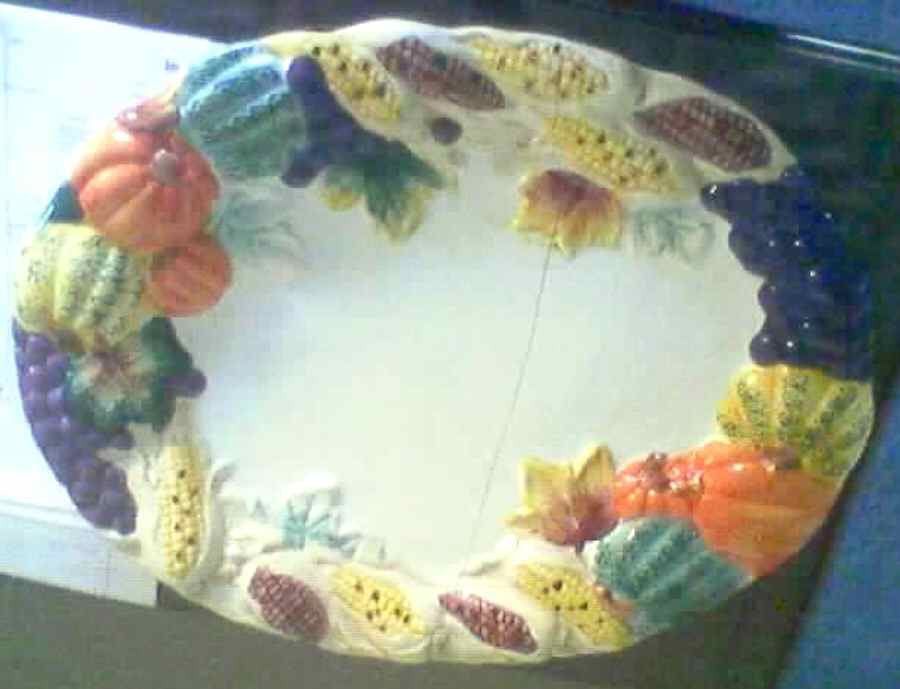 JAO8 18" Oval Serving Platter by Jay Import-1