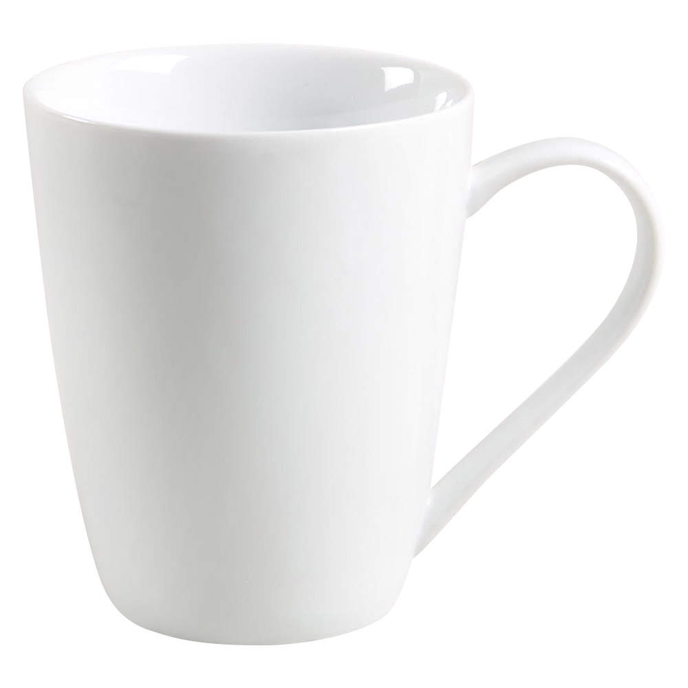 White Dinnerware Collection Hard Square Mug by JCPenney-1