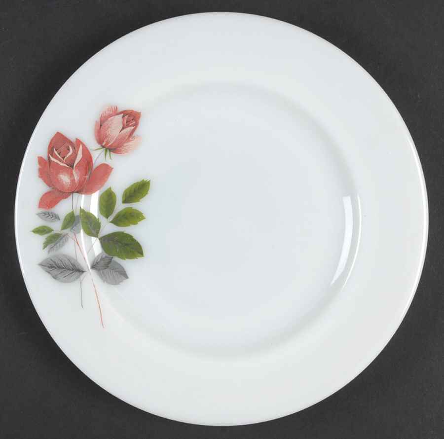 June Rose Luncheon Plate by James A Jobling & Co-1