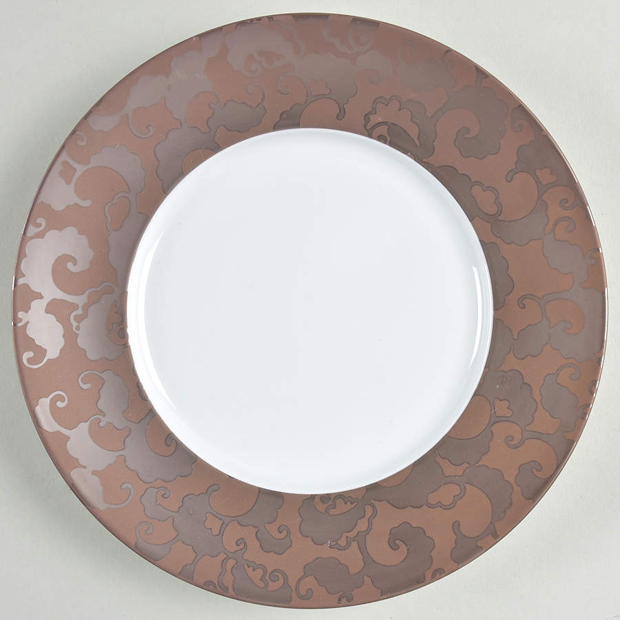 French Cancan Copper and Brown Salad/Dessert Plate by Jaune de Chrome-1