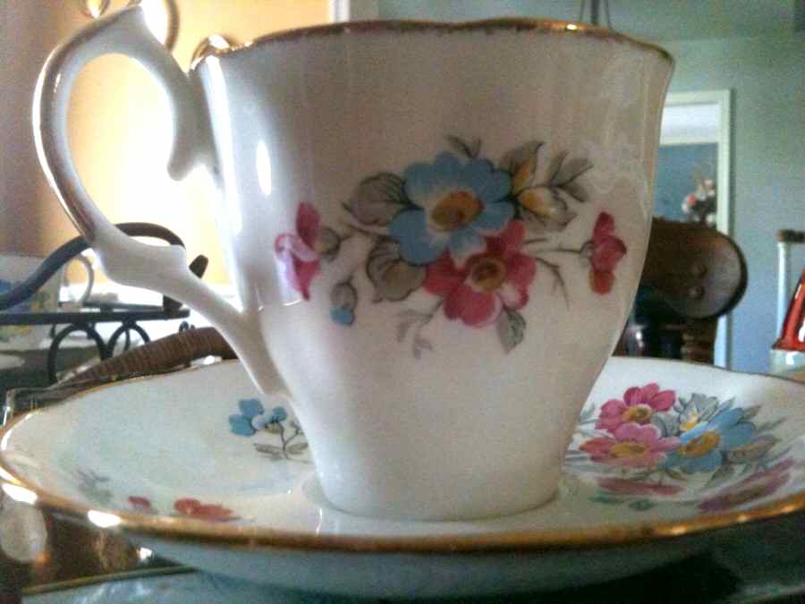J589 Flat Cup & Saucer Set by Jason (England)-1