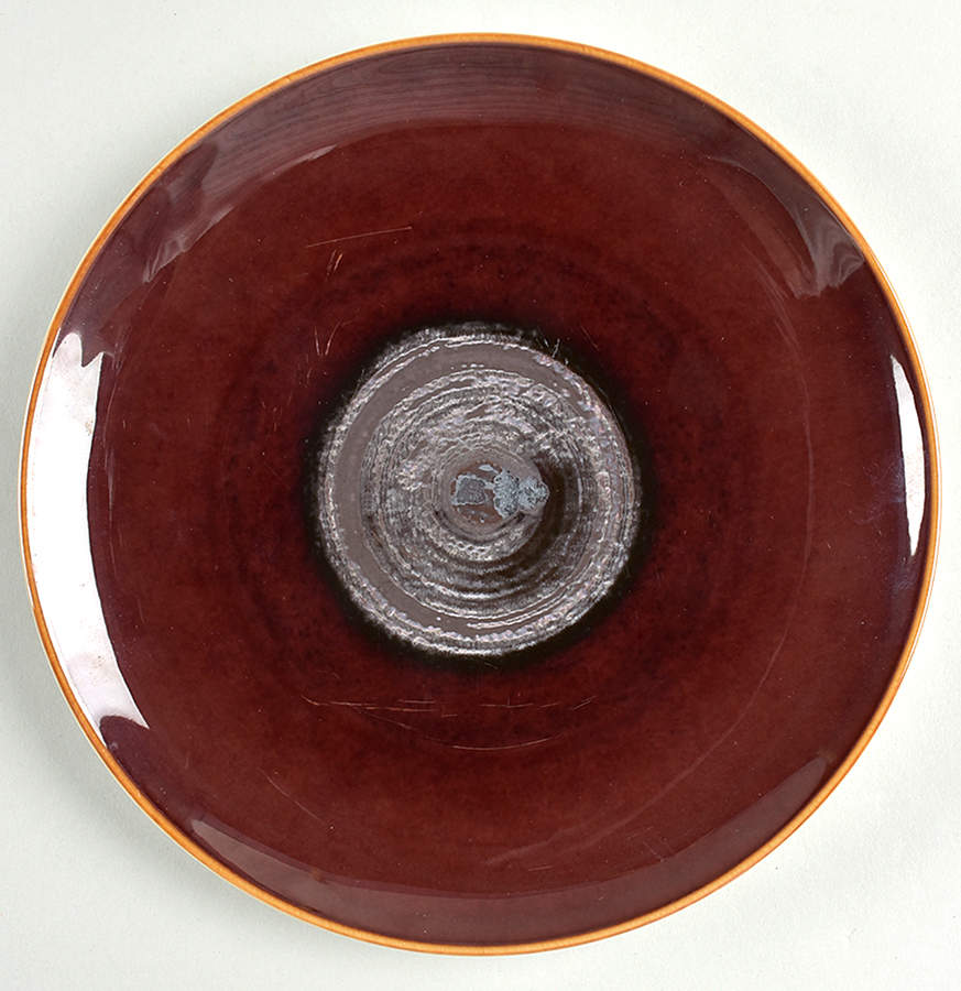Tellure Pourpre Salad/Dessert Plate by Jaune de Chrome-1