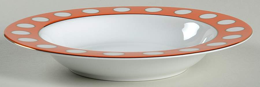 Mod Dot Large Rim Soup Bowl by Jonathan Adler-1