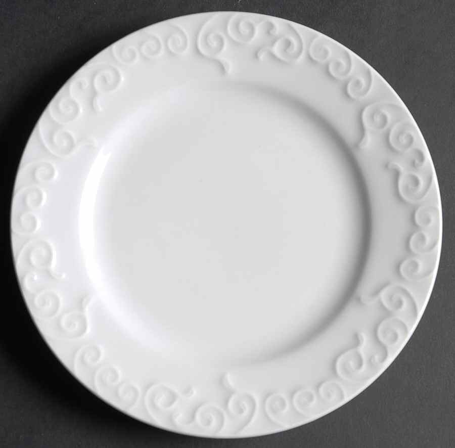 Scroll Bread & Butter Plate by JCPenney-1