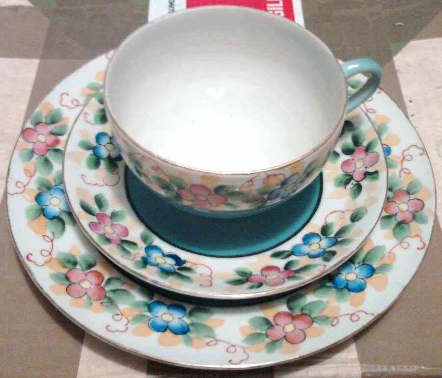 PAQ28 Flat Cup & Saucer Set by Paulownia-1