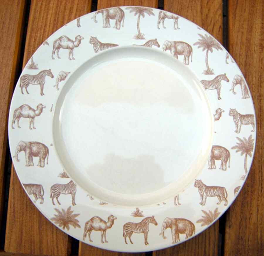 Paris Je Taime Dinner Plate by Jars-France-1